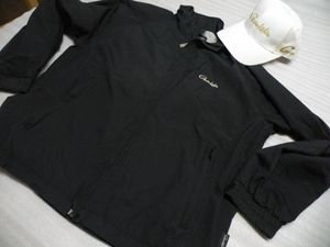 ☆がま磯☆がまかつ☆レア！Ｇ杯帽子＆裏生地付き防寒アウターJKTジャケット黒(L)検索(サ
