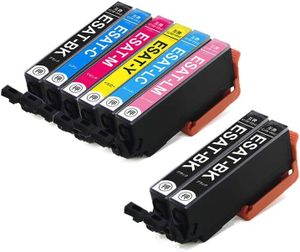 SAT-6CL + 黒2個 計8個 エプソン 互換インクカートリッジ EPSON EP-815A EP-715A EP-712A