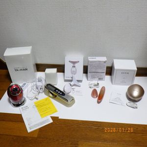 家庭用美容器 美顔器 5個セット まとめて ヤーマン クリアージュアイリフト CR-01P キャ
