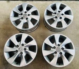 【中古品】【4本セット】【送料着払】日産 NISSAN ニッサン SERENA セレナ 純正アルミホ