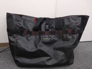 mont-bell モンベル　タフトートバッグ　ブラック　アウトドア