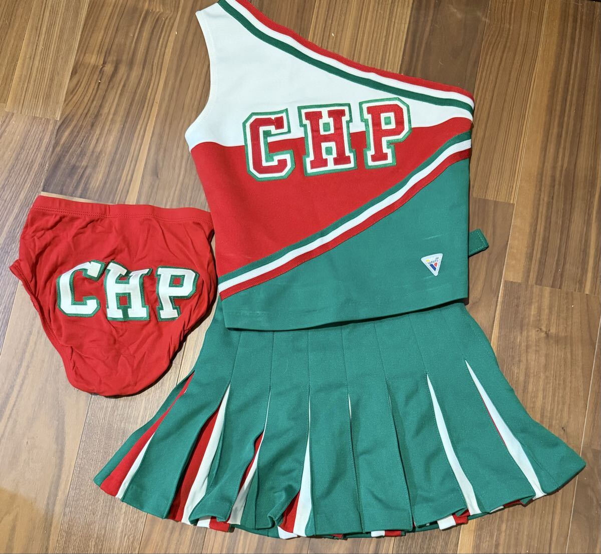 そ*ぃ様 Varsity （バーシティ）チアユニフォーム アンスコ ポムシェ製