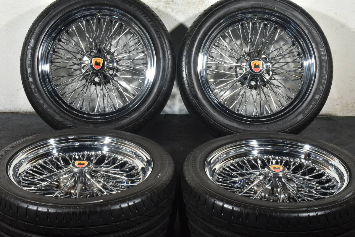 ☆売切☆ジャガー XK8/XKR(X100)用 ワイヤーホイール 18インチ☆PCD120