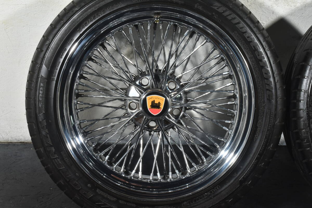☆売切☆ジャガー XK8/XKR(X100)用 ワイヤーホイール 18インチ☆PCD120
