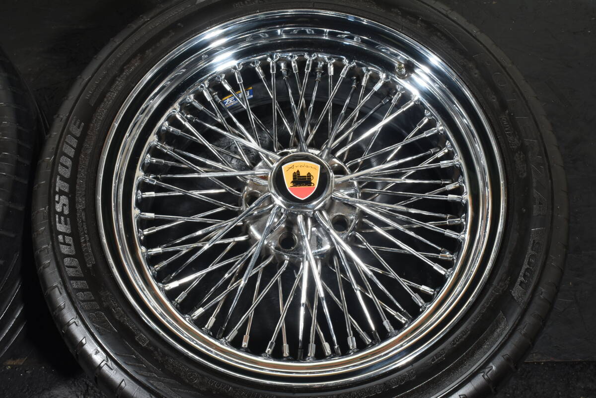 ☆売切☆ジャガー XK8/XKR(X100)用 ワイヤーホイール 18インチ☆PCD120