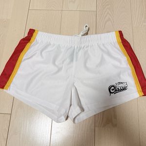 【極美品】aussieBum オージーバム ラグビー ショートパンツ ホワイト メンズ M