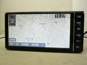 @【中古】 トヨタ純正 NSZT-W68T メモリーナビ 地デジ/フルセグ/DVD/CD/SDカード/iPhone/