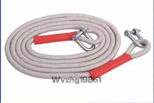 自動車牽引ロープオフロードロープ18 t耐衝撃断救援牽引ロープ太く耐久性のある牽引ロー