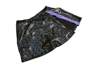 光沢 チアリーダー 艶々 ラインダンス ユニフォーム ストレッチ スリットスカート インナ