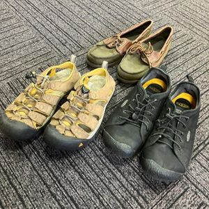 ◆1円～◆ キーン など シューズ サンダル おまとめ 27cm キャンプ アウトドア BBQ mc010