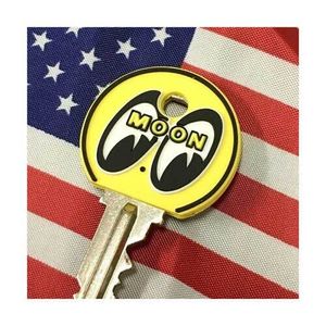 ムーンアイズ キーキャップ [イエロー] 1つ / キーカバー MOONEYES アイボール アメリカ