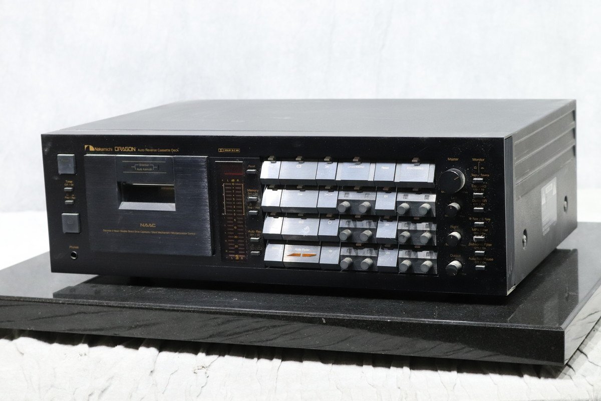□□Nakamichi DRAGON カセットデッキ 初期型 ドラゴン ナカミチ 