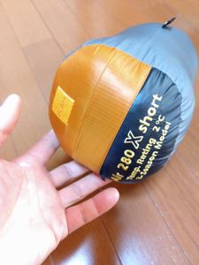 イスカ ダウンシュラフ Air 280X ショート(モンベル ダウン シュラフダウンハガー #2 MSR