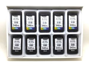 使用済み Canon純正 空インクカートリッジ BC-345XL 5個 BC-346XL 5個 合計10個セット（