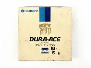 未使用品 シマノ SHIMANO デュラエース ユニグライド DURA-ACE UNIGLIDE 114リンク チェ