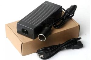 AC-DC 変換アダプター コンセント AC100V 出力シガーソケット変換　10A 120Wまで 車載電