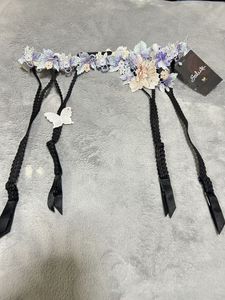 ワコール サルート店舗限定19G おやゆび姫 ガーターベルトM BL 新品未使用品