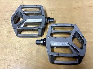 中古 SHIMANO DX PD-MX30 フラットペダル 重量実測512.7g クロモリシャフト シマノ MTB