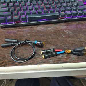 Fostexヘッドホン用3.5mm変換アダプタ（自作）