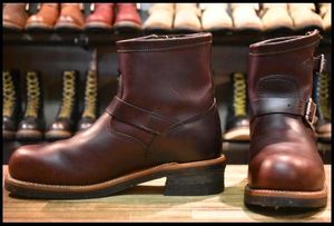 SALE 】定価79，800 チペワ CHIPPEWA 26.5cm 4363BUR 黒タグ CHOCOLATE