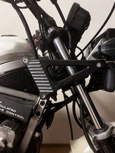 キジマ CB250T ライトステー　アルフィン　アップ　GS400 キジマ　kijima Kijima 750RS Z2 Z1 33-36ミリフォーク用 砂型ライトステー パーツ