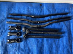 キャノンデール C4 ハンドバー　ステム　シートポスト　中古　まとめ売り