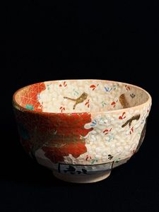 八世 尾形乾山 山本如仙 白梅香合☆愛らしい器形☆o839 尾形