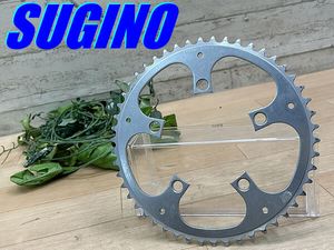 ☆ 中古 SUGINO OUTER 50T 110PCD 106g スギノ フロント アウター チェーンリング 薄歯 5