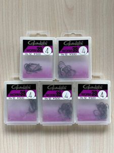 がまかつ ワーム39#4 12本入×5セット 計60本 新品・未使用 オフセットフック バス釣り　