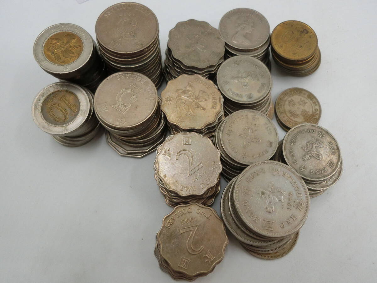 N◇香港旧硬貨 390香港ドル分 Hong Kong 海外旧硬貨 外国旧硬貨 外国