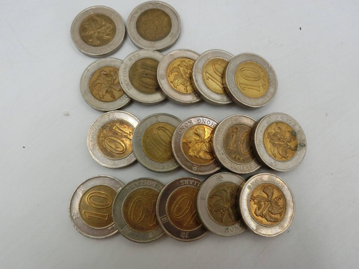 N◇香港旧硬貨 390香港ドル分 Hong Kong 海外旧硬貨 外国旧硬貨 外国