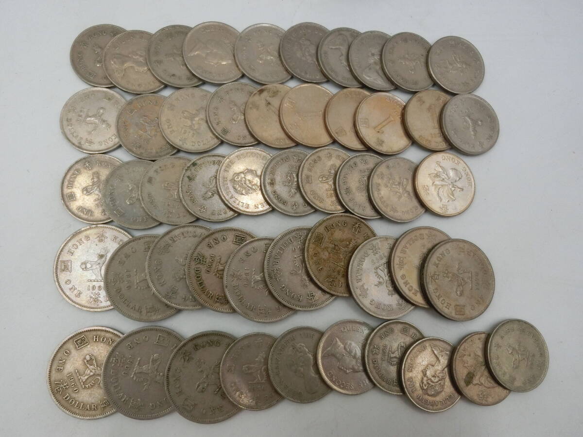 N◇香港旧硬貨 390香港ドル分 Hong Kong 海外旧硬貨 外国旧硬貨 外国