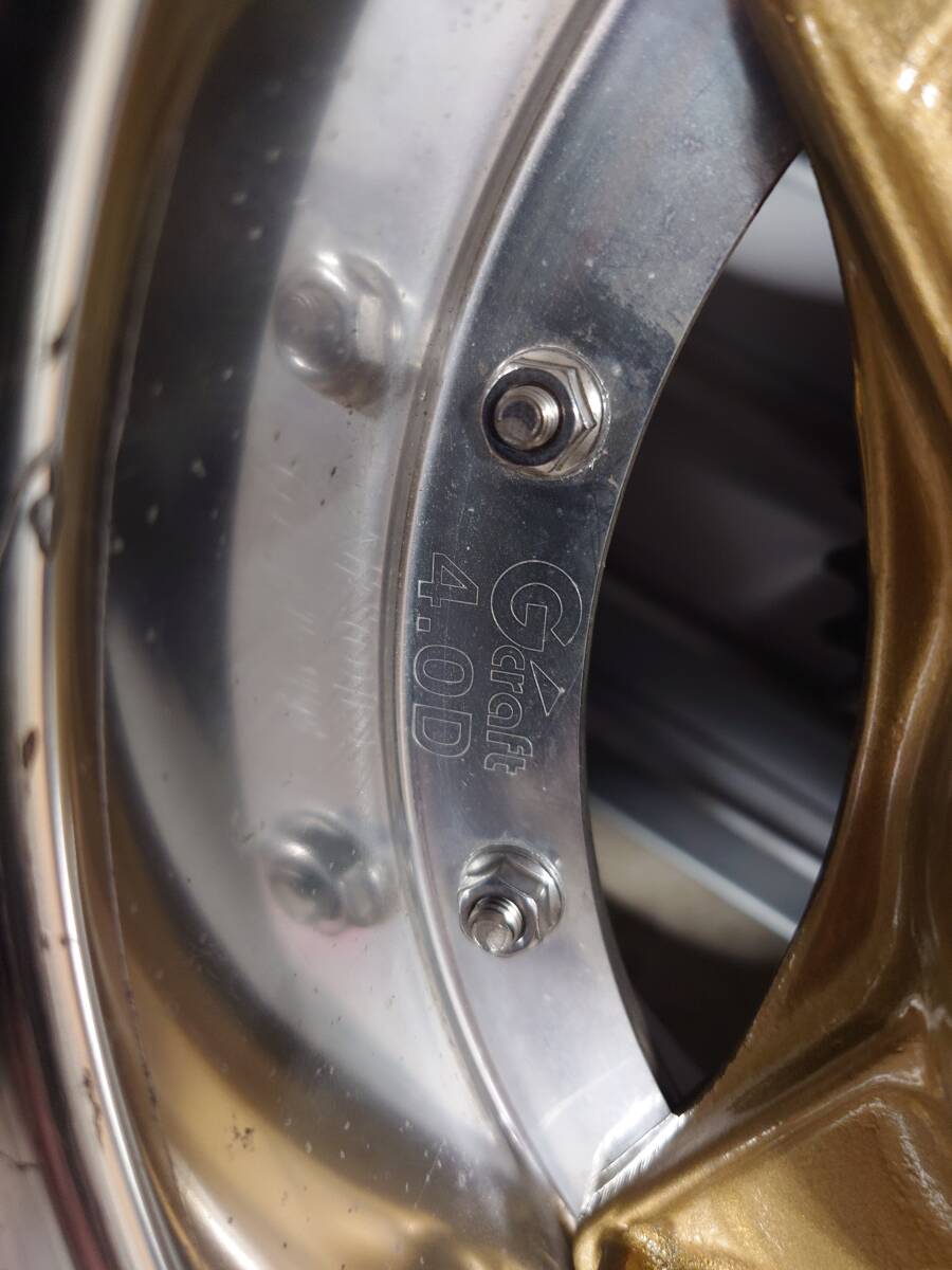 シャリー ダックス Gクラフト 4J 3.5J 前後ホイール 中古 純正ハブ