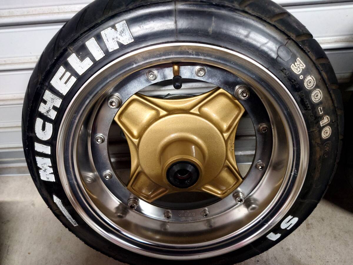 シャリー ダックス Gクラフト 4J 3.5J 前後ホイール 中古 純正ハブ