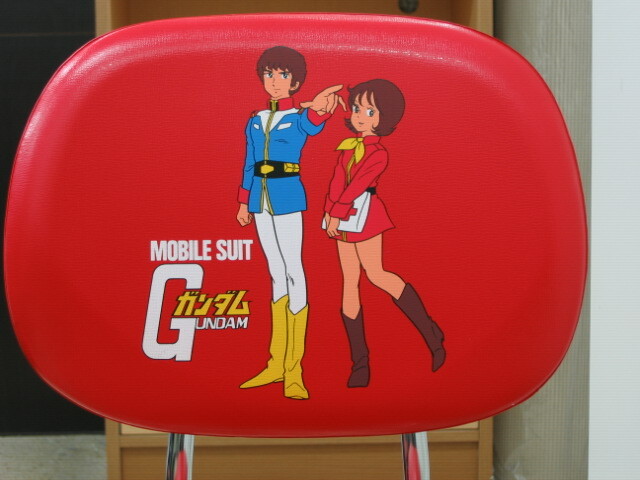 新品 在庫品 学習チェアー 学習椅子 回転椅子 チトセ ガンダム 赤