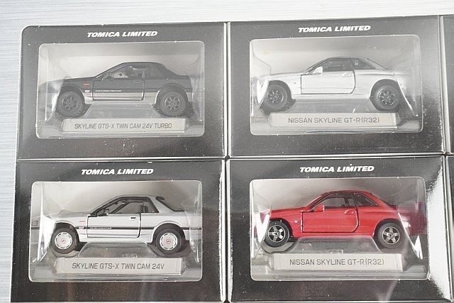 TOMICA トミカリミテッド NISSAN 日産 SKYLINE スカイライン 12モデル