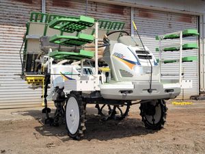 【SOLD　OUT】ヤンマー　6条田植機　VP6　ペースト施肥　セル始動　UFO　液肥　【農機具でっく】【茨城】【田植機】 中古田植機ヤンマーVP6商品詳細【中古農機具販売 UMM】