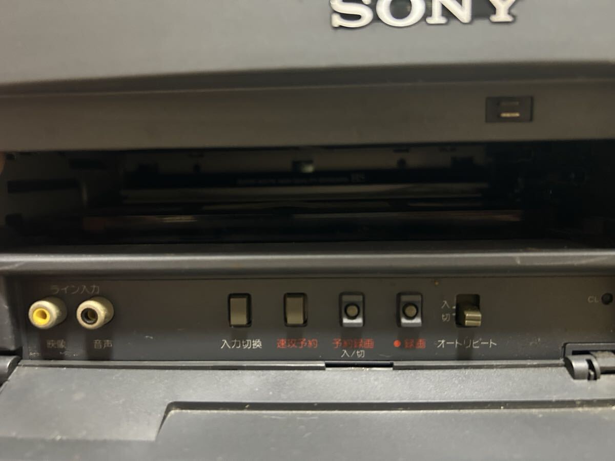 ソニー ブラウン管テレビ KV-14VH03 Trinitron ジャンク 起動確認済み