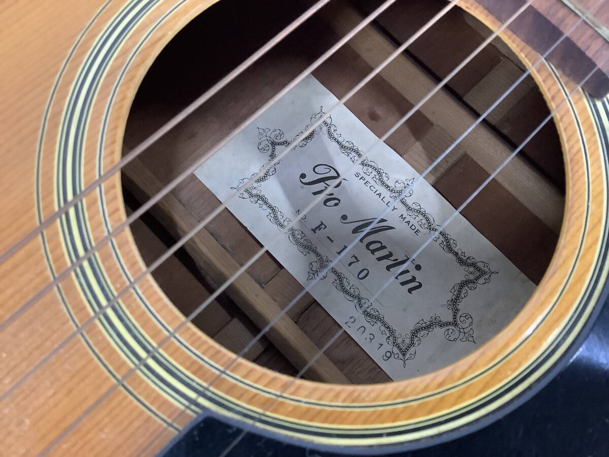 Pro Martin プロマーチン アコースティックギター（F-170） 中古品