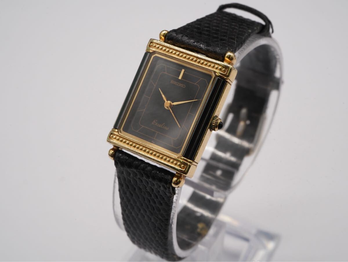 78】SEIKO セイコー Exceline エクセリーヌ 1221-5840 クォーツ 動作