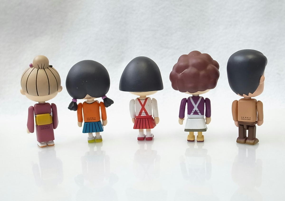 トレーディングフィギュア】5個セット ちびまる子ちゃん かわいい