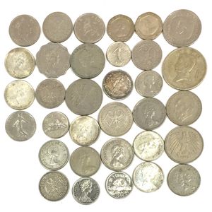 3387【フランス】1フラン　硬貨　　古銭　1000枚セット 1フラン硬貨の値段と価格推移は？｜7件の売買データから1フラン硬貨の
