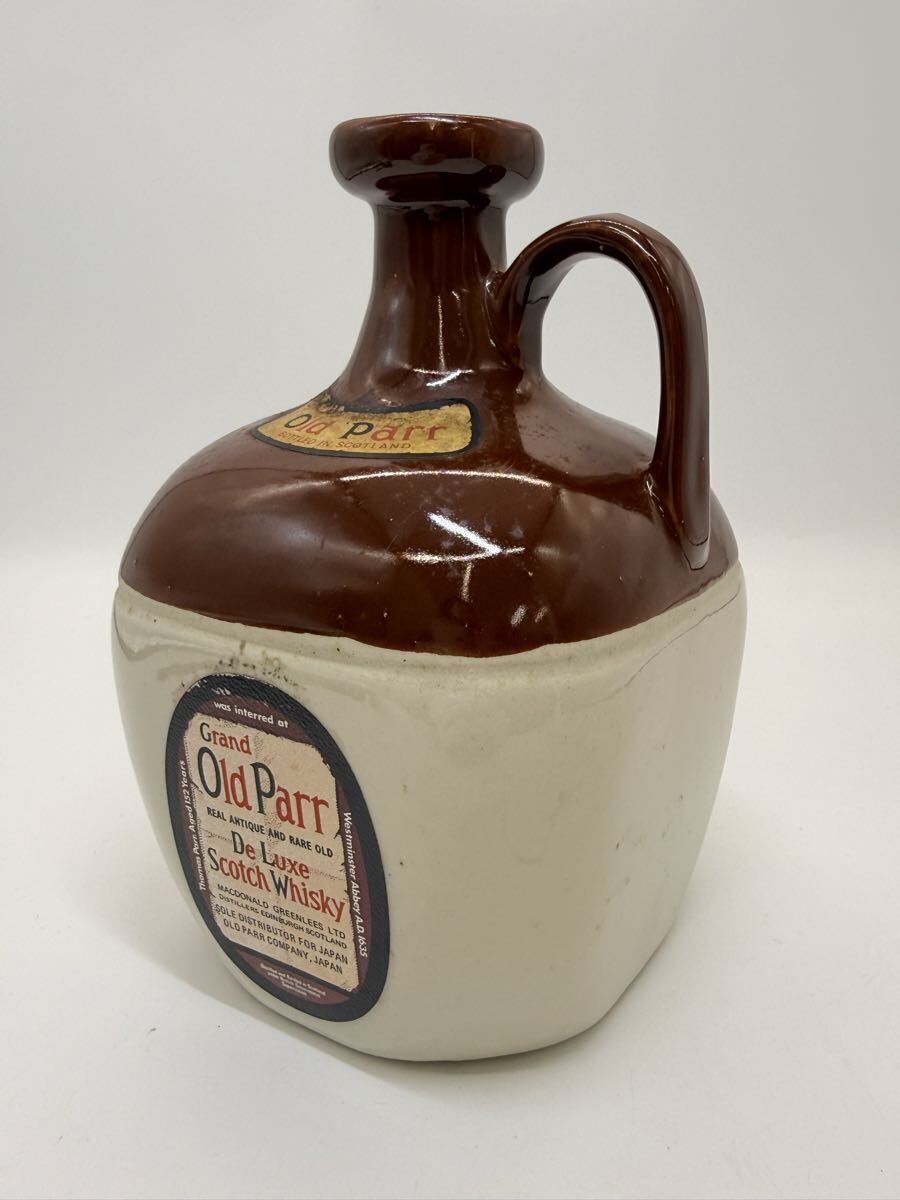 希少 未開栓 Old Parr オールドパー 陶器ボトル コルク付 スコッチ