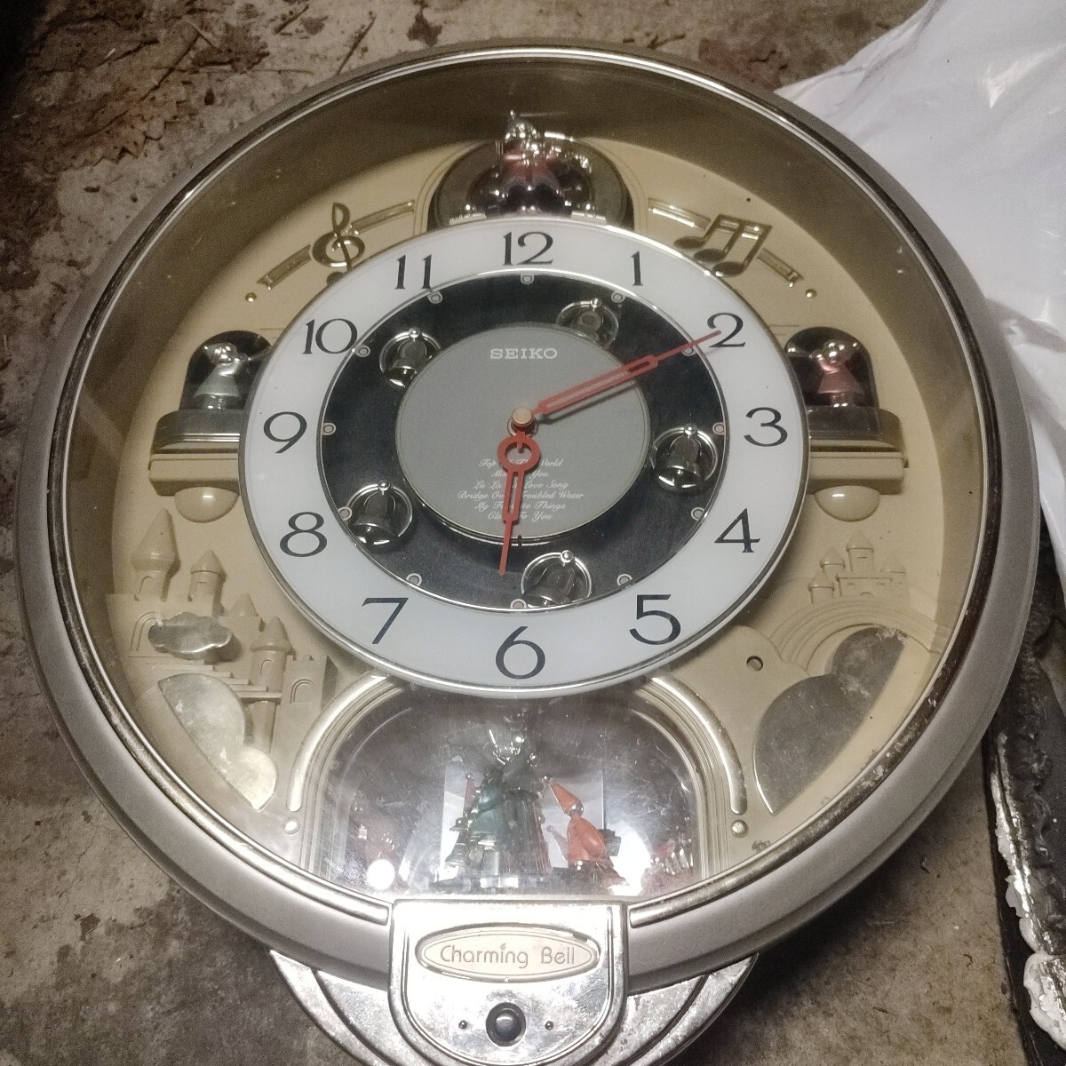 SEIKO からくり時計 掛け時計 RE538S チャーミングベル 動作ジャンク品