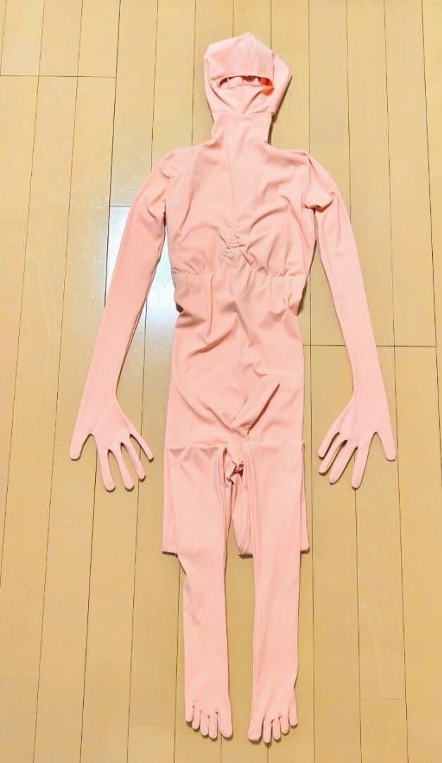 未使用品 美少女着ぐるみ kigurumi 肌タイ 胸加工・足指・ケース付 未使用品 美少女着ぐるみ kigurumi 用 肌タイツ 肌タイ 全身タイツ
