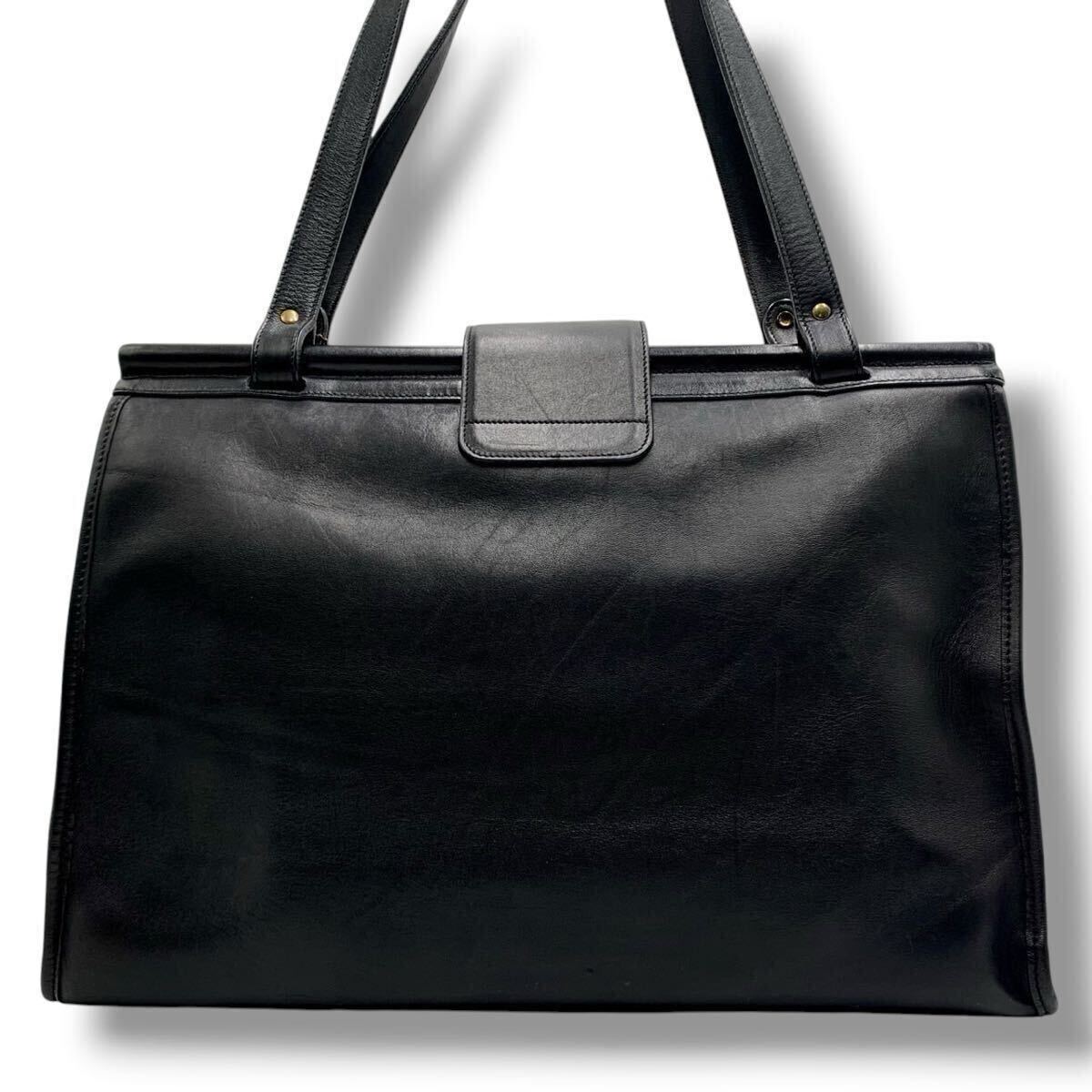 ◯美品◯OLD COACH 大容量 トートバッグ A4収納 ブラック アメリカ製 美品○ コーチ COACH オールドコーチ トートバッグ ビジネス 9896 USA