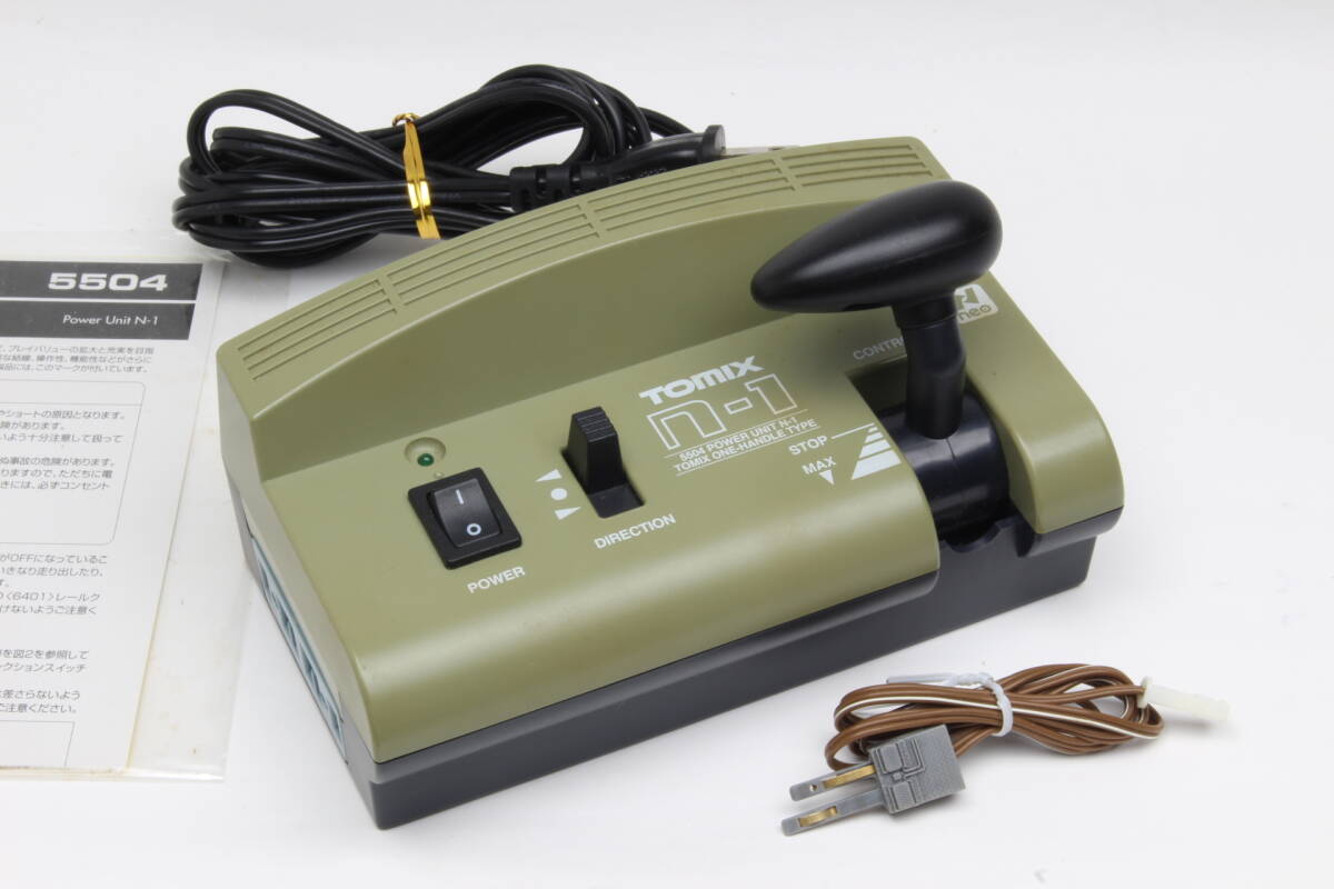 TOMIX 5504 TCS パワーユニット n-1 動作確認済 DCフィーダー付 100円