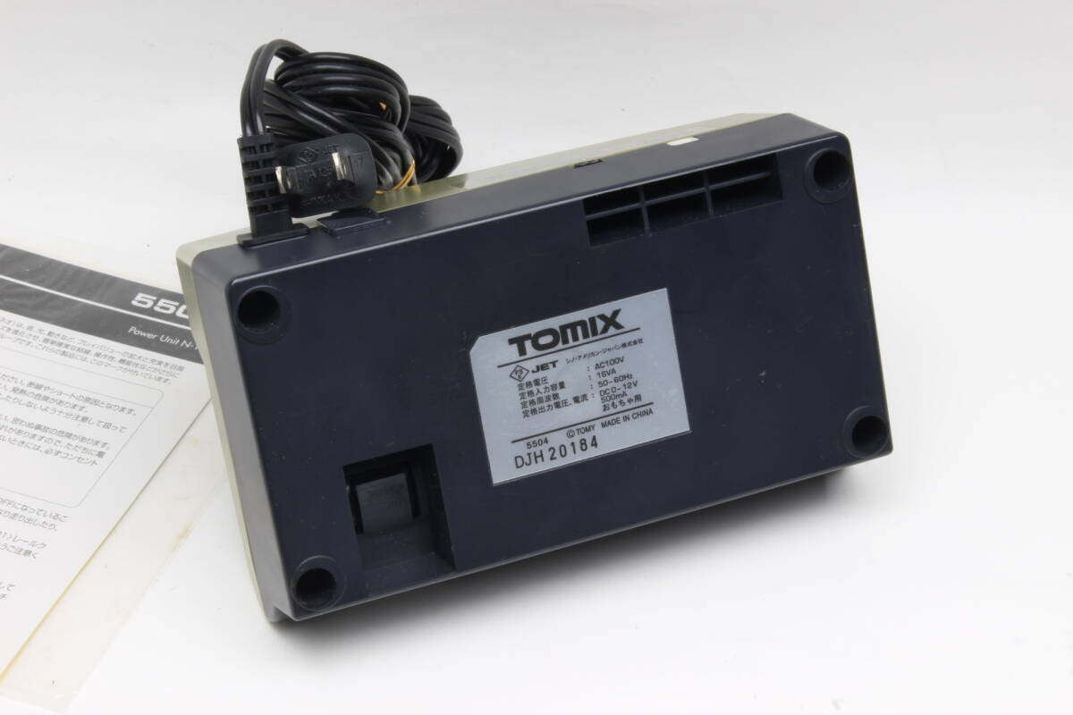 TOMIX 5504 TCS パワーユニット n-1 動作確認済 DCフィーダー付 100円