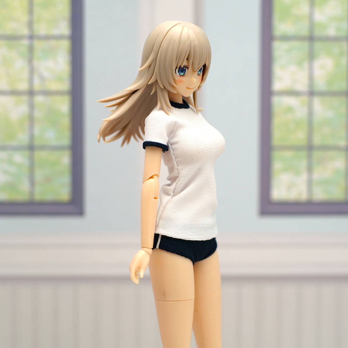 神姫工房】School Style: 体操服・ブルマーセットL「紺」創彩少女庭園