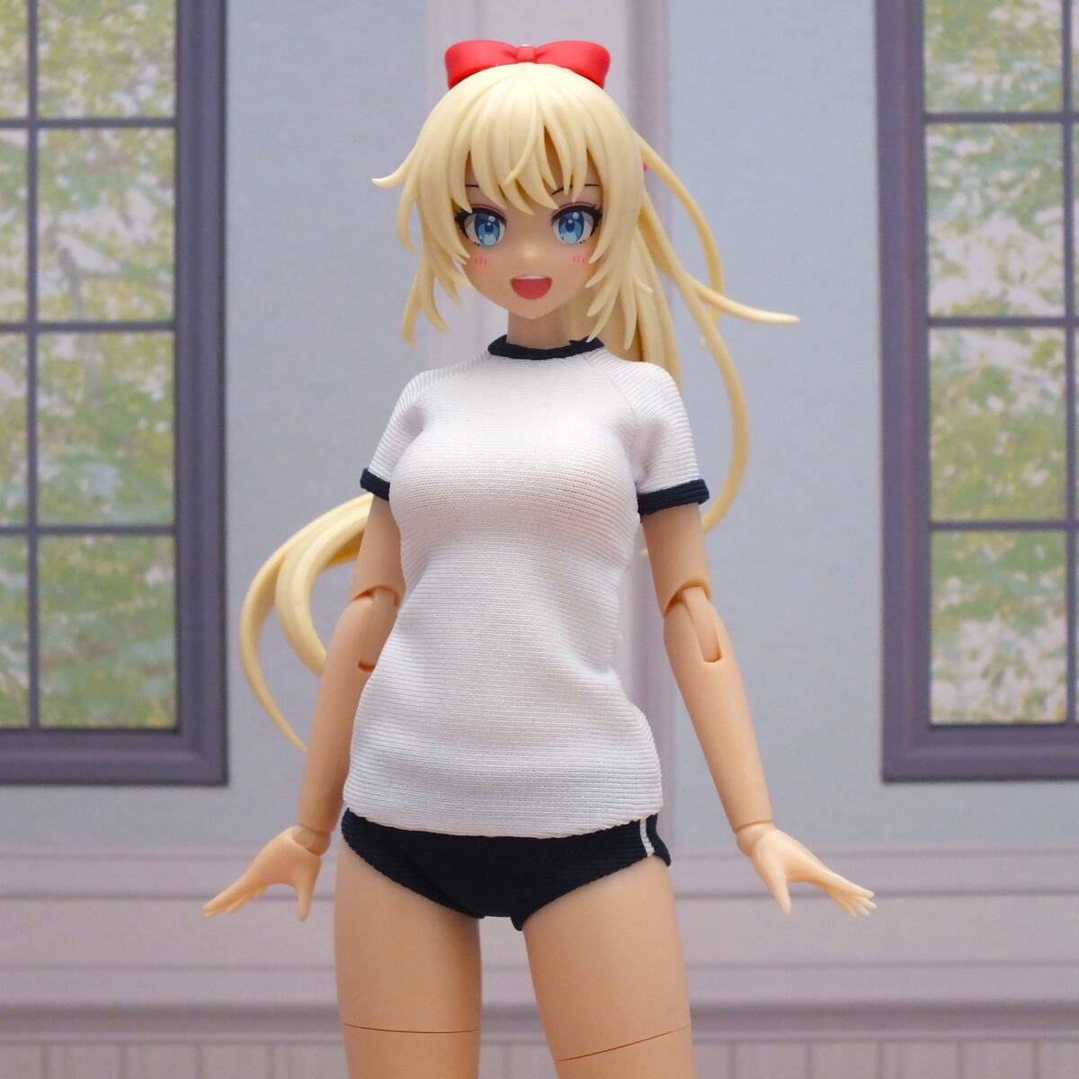 神姫工房】School Style: 体操服・ブルマーセットL「紺」創彩少女庭園